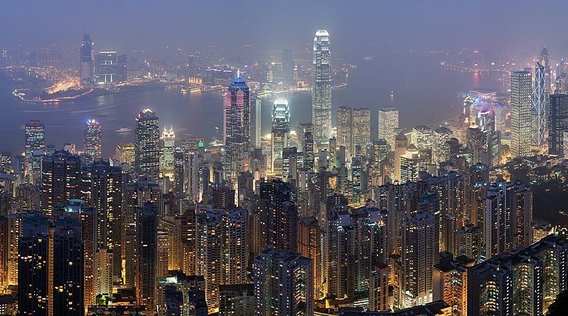 Hong Kong Skyline Restitch Dec 2007
