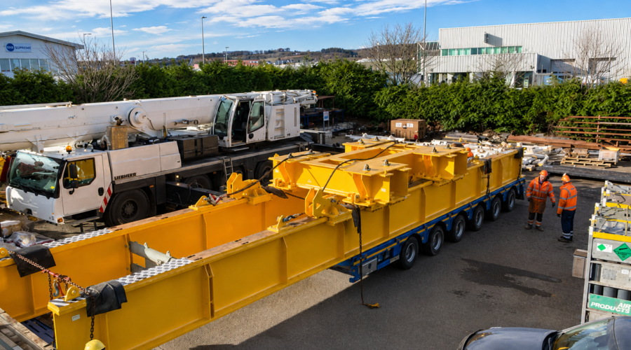Coiled Tubing System Transported from Dyce Facility